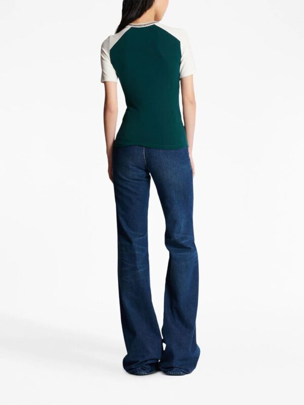 Balmain  PB embroidered short-sleeve T-shirt - Image 4