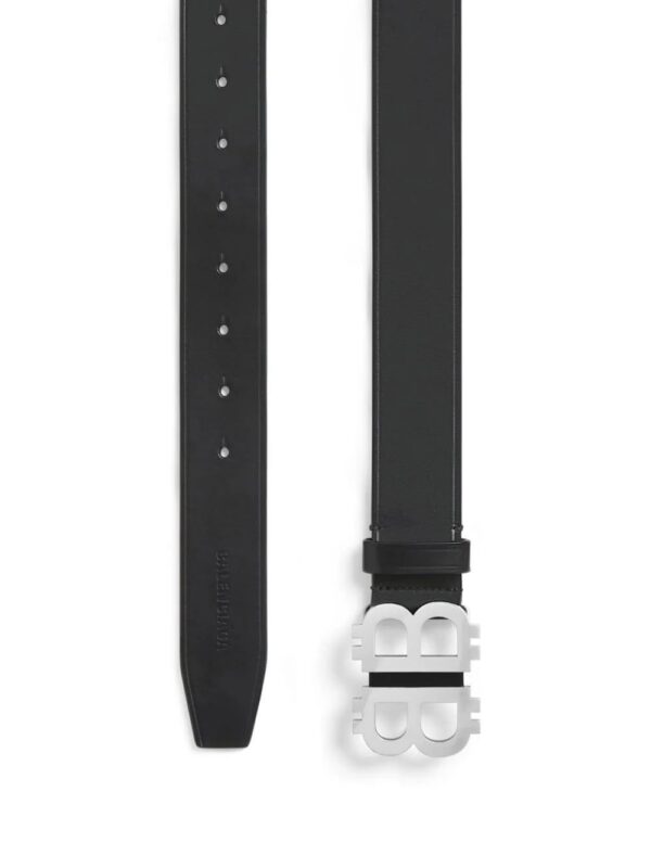 Balenciaga  Crypto BB leather belt - Image 2