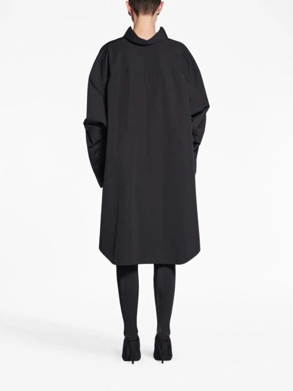 Balenciaga  long-sleeved shirt dress - Image 4