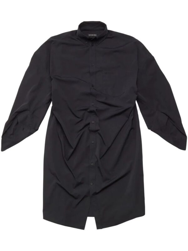 Balenciaga  long-sleeved shirt dress
