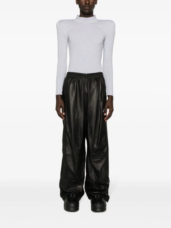 Balenciaga  3B Sports Icon leather track trousers - Image 2