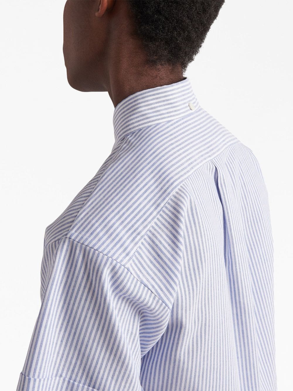 Prada striped Oxford shirt - Image 5