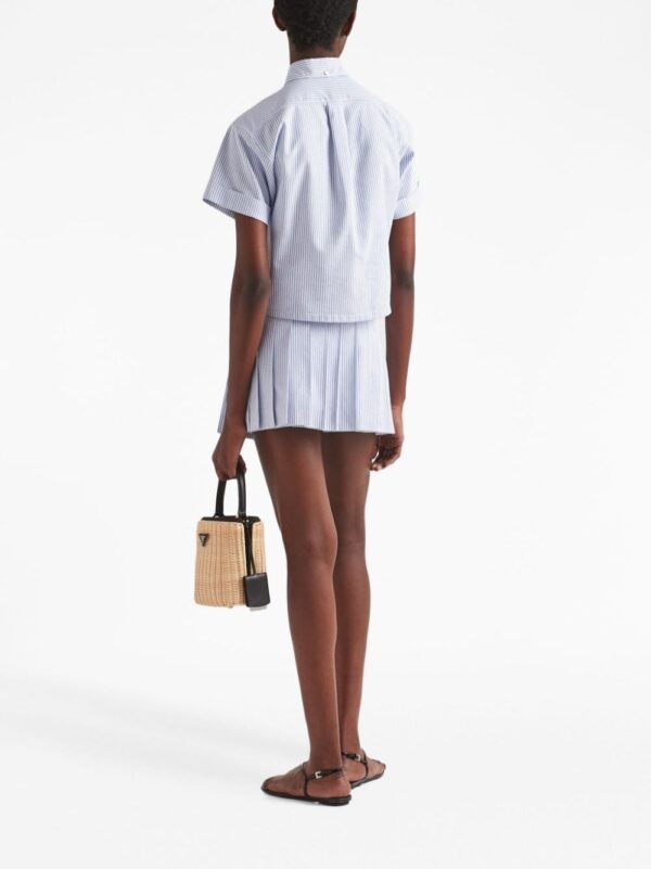 Prada striped Oxford shirt - Image 3