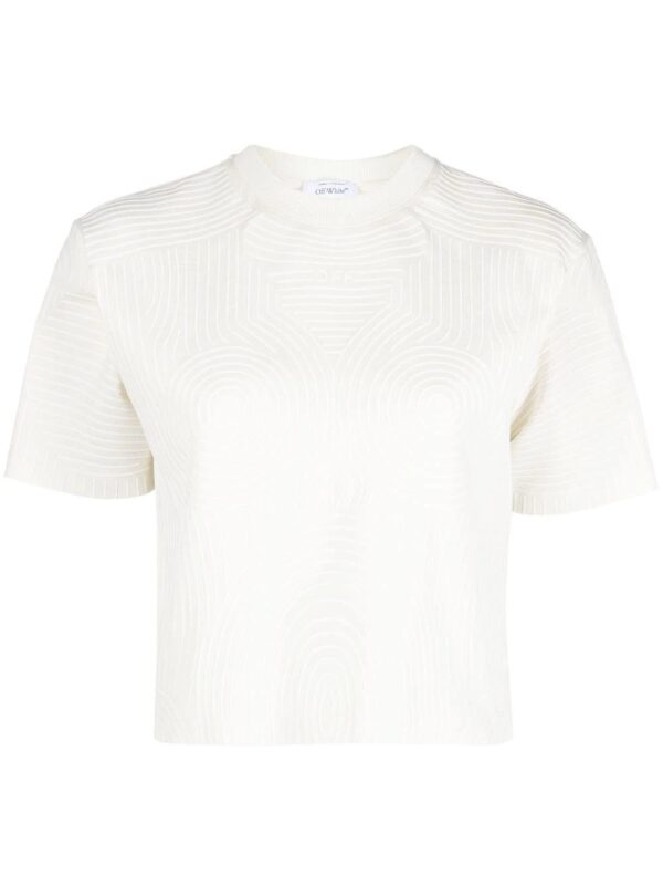 Off-White  printed cotton T-shirt