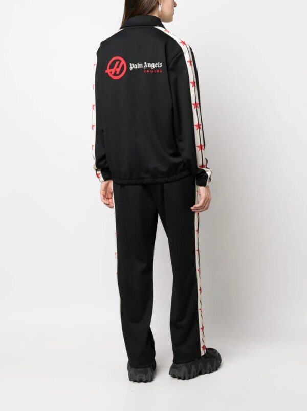 Palm Angels  x Haas MoneyGram star-print track pants - Image 2
