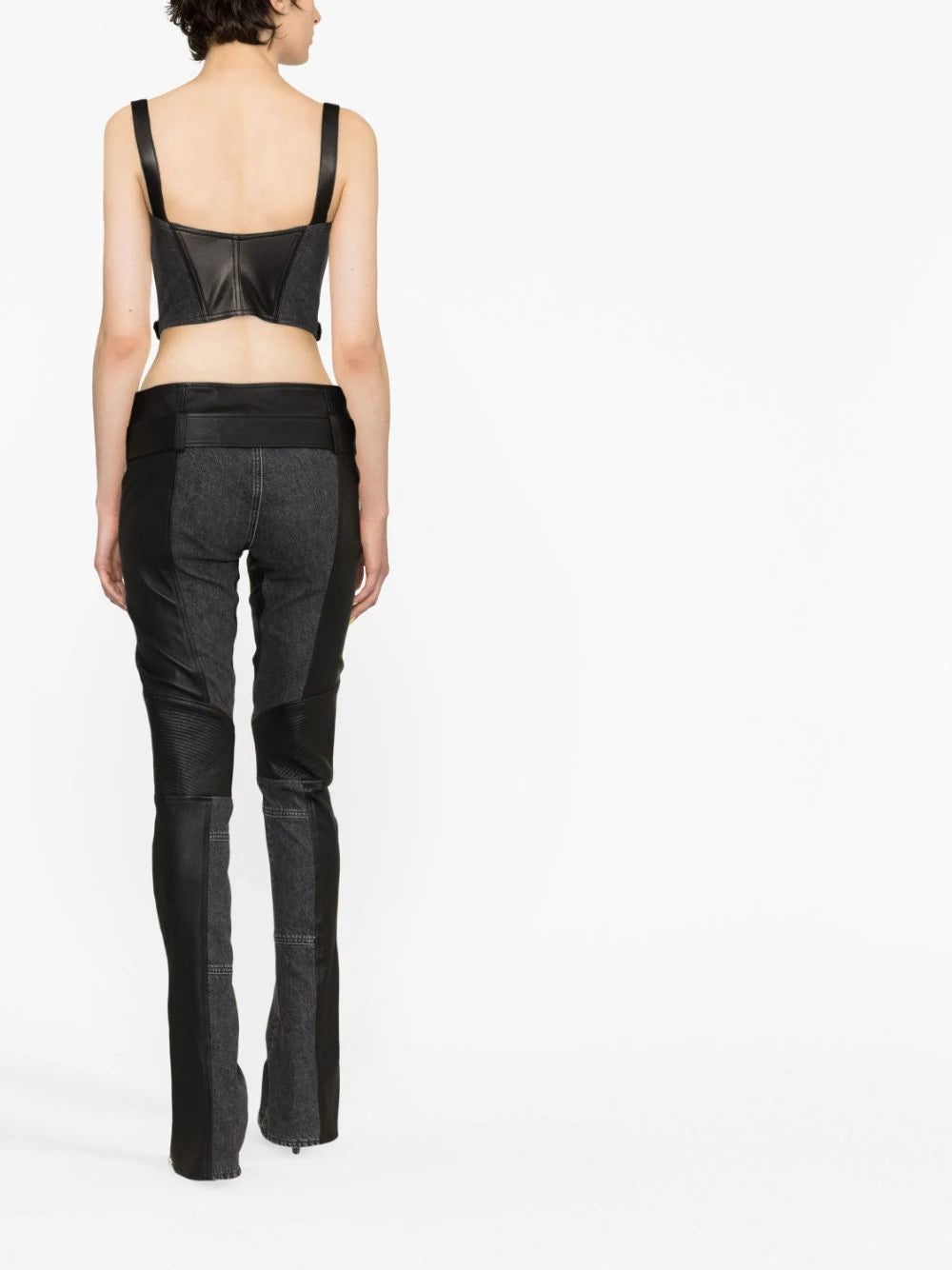 Versace panelled bustier top - Image 4