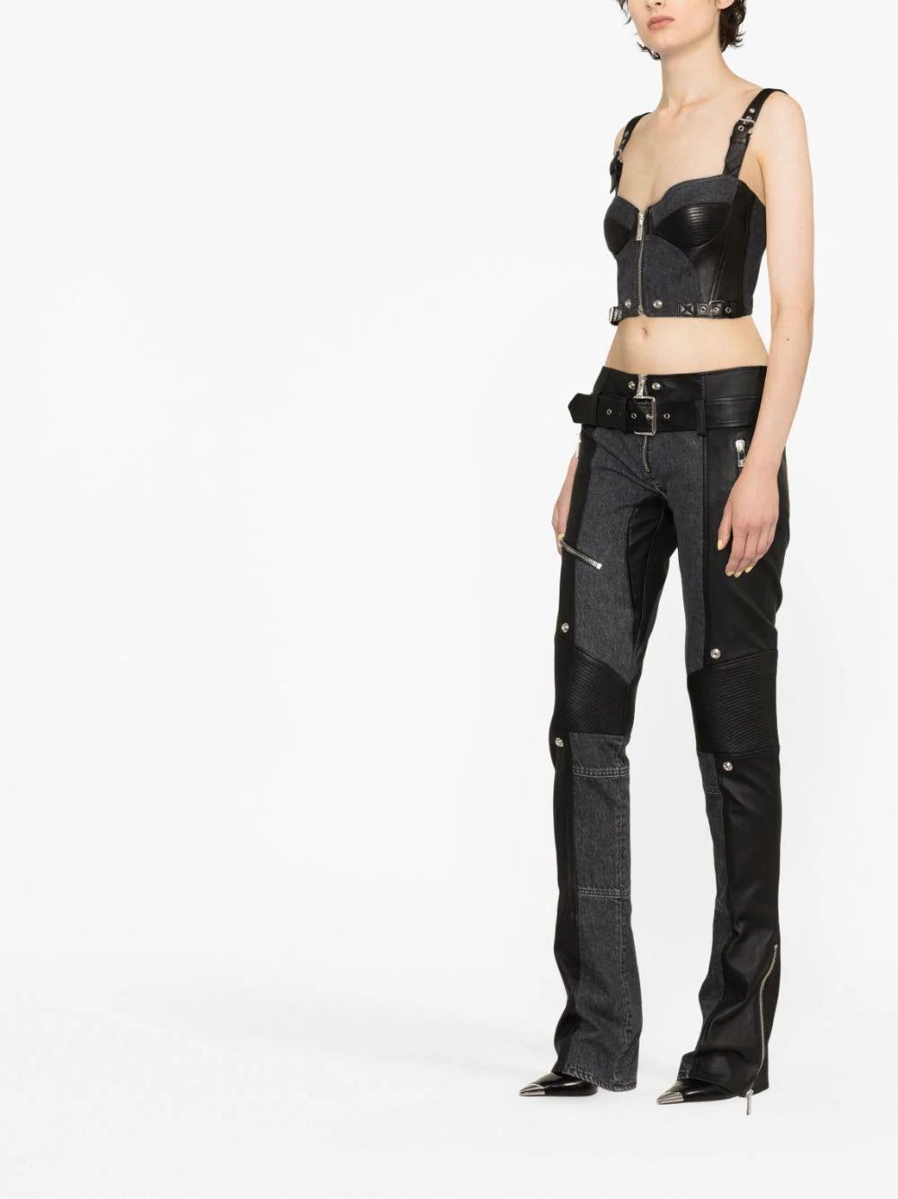 Versace panelled bustier top - Image 3