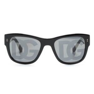 Dolce & Gabbana Eyewear Domenico logo-print tinted sunglasses
