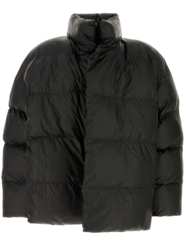 Balenciaga  logo-print puffer jacket