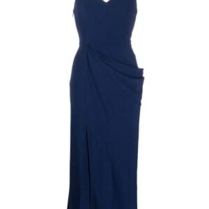 Alexander McQueen spaghetti-strap draped dress