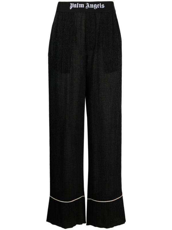 Palm Angels  Soireé logo-waist trousers