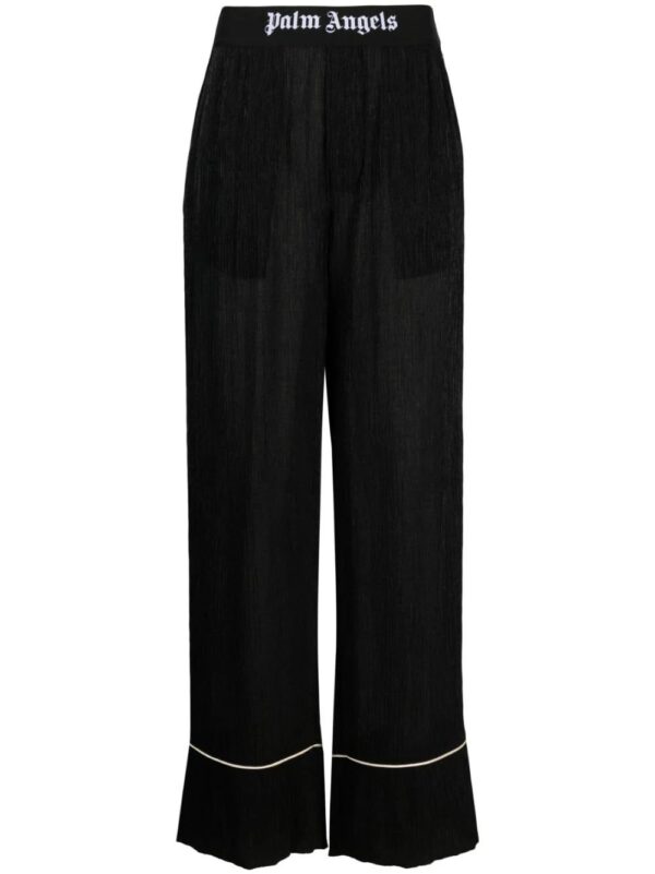 Palm Angels  Soireé logo-waist trousers