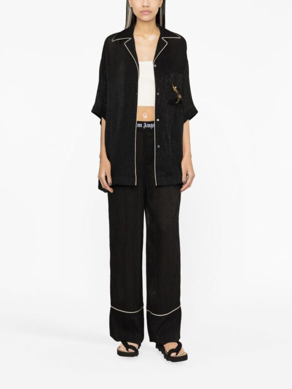 Palm Angels  Soireé logo-waist trousers - Image 2