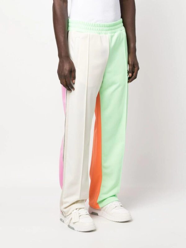Palm Angels  logo-print colourblock track pants - Image 4