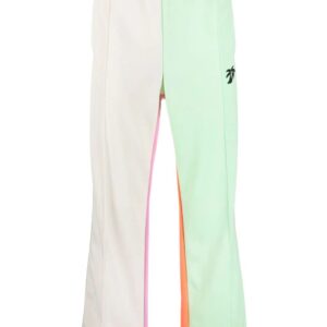 Palm Angels  logo-print colourblock track pants