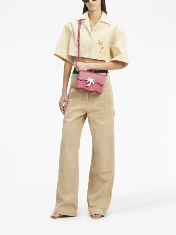 Palm Angels  mid-rise straight-leg trousers - Image 2