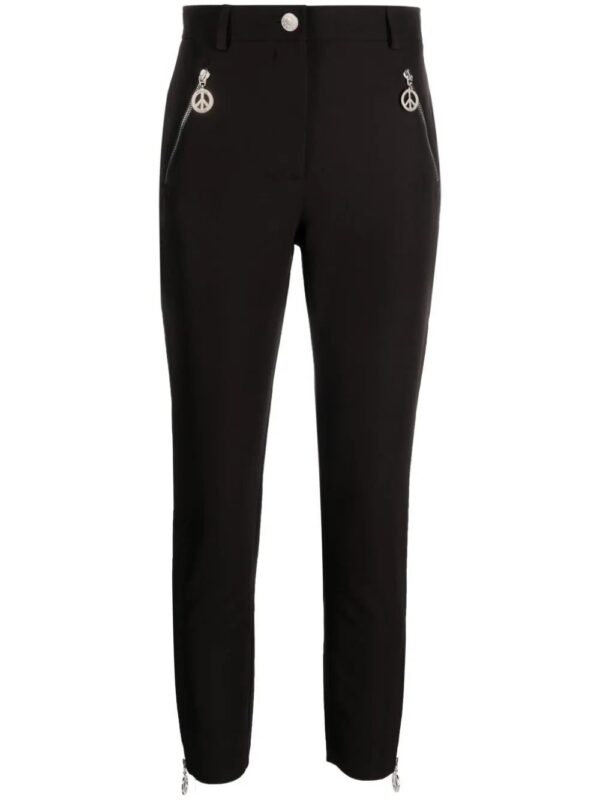 MOSCHINO JEANS  high-waist cropped trousers