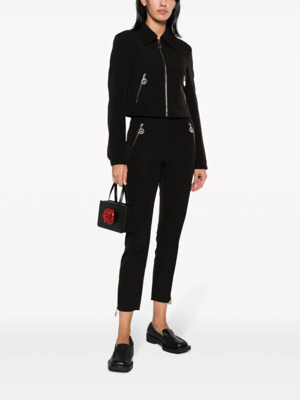 MOSCHINO JEANS  high-waist cropped trousers - Image 2