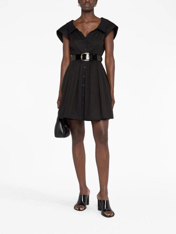 Alexander McQueen  short-sleeved cotton shirt dress - Image 2
