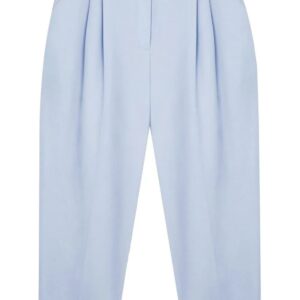 Stella McCartney  pleated cropped-leg trousers