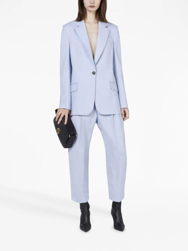 Stella McCartney  pleated cropped-leg trousers - Image 2