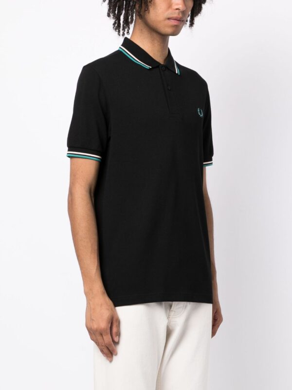 Fred Perry embroidered-logo polo shirt - Image 3