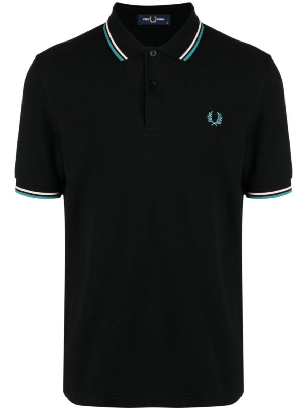 Fred Perry embroidered-logo polo shirt