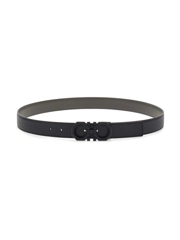 Ferragamo  logo-buckle leather belt - Image 3