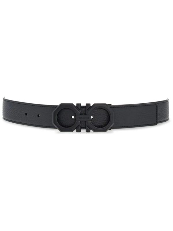 Ferragamo  logo-buckle leather belt