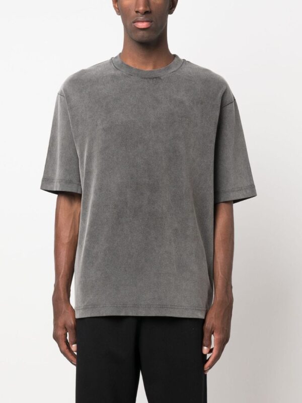 Acne Studios  logo-patch cotton T-shirt - Image 4