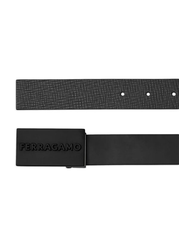 Ferragamo  logo-engraved buckle leather belt - Image 2