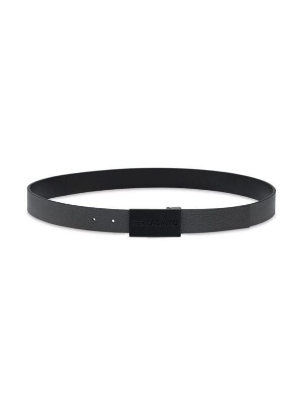 Ferragamo  logo-engraved buckle leather belt - Image 3
