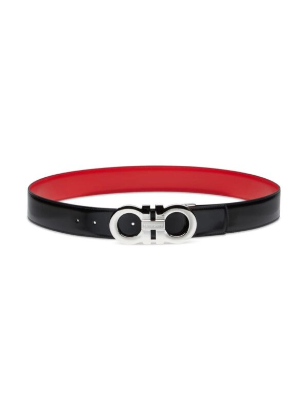 Ferragamo Gancini reversible leather belt - Image 3