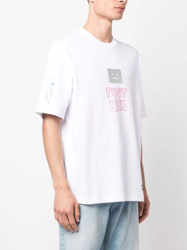 Acne Studios  Scribbles short-sleeve T-shirt - Image 4