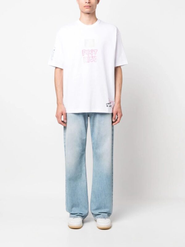 Acne Studios  Scribbles short-sleeve T-shirt - Image 2