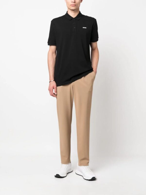 HUGO  logo-print short-sleeve polo shirt - Image 2