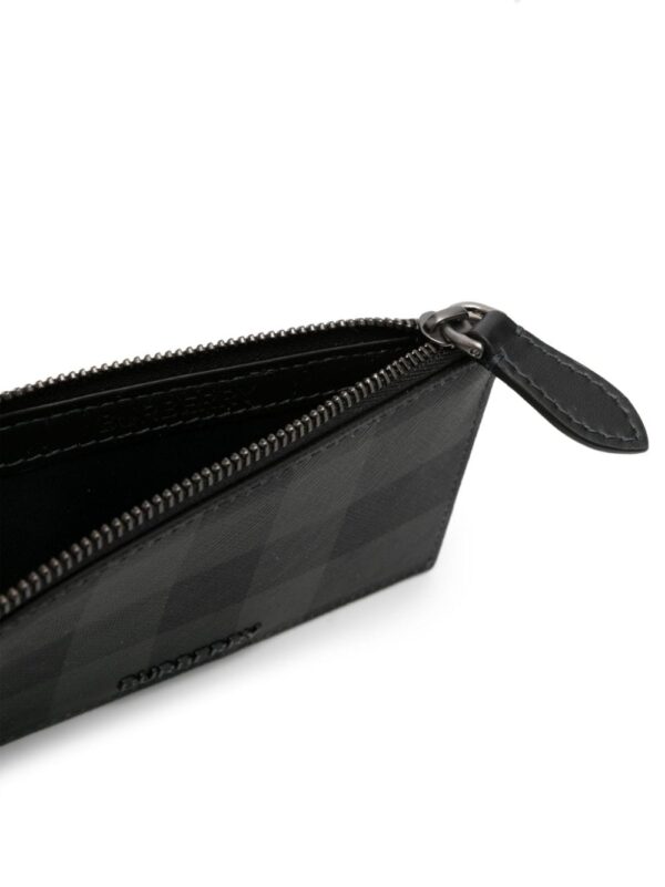 Burberry logo-plaque check-pattern wallet - Image 3