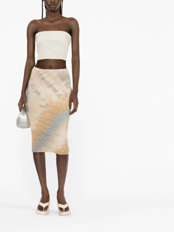 Off-White  tie-dye pencil skirt - Image 2
