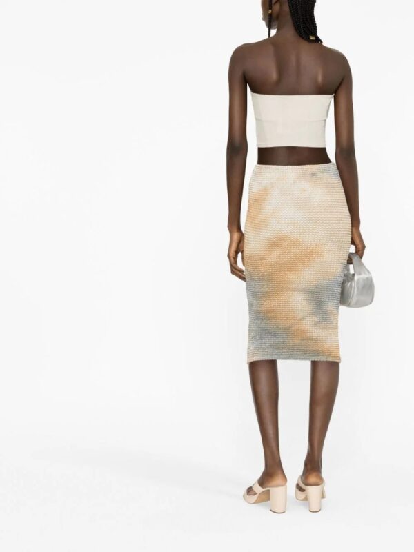 Off-White  tie-dye pencil skirt - Image 4