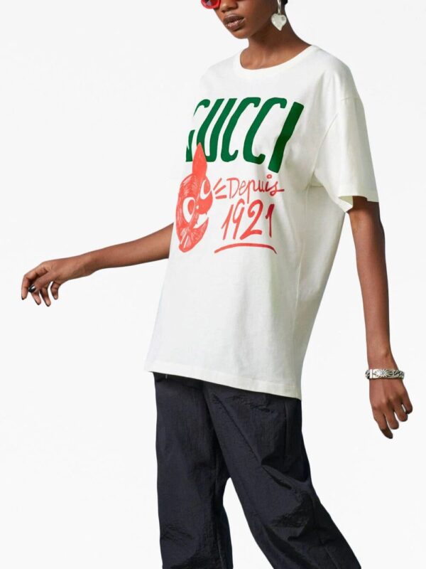 Gucci  logo-print cotton T-shirt - Image 3