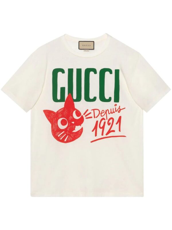 Gucci  logo-print cotton T-shirt
