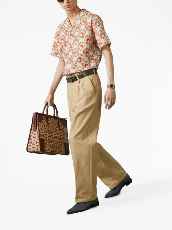 Gucci  graphic-print cotton shirt - Image 2