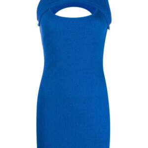 Off-White  Off Stamp ribbed minidress