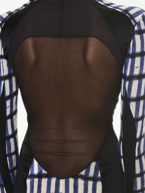 Off-White geometric-print maxi dress - Image 2