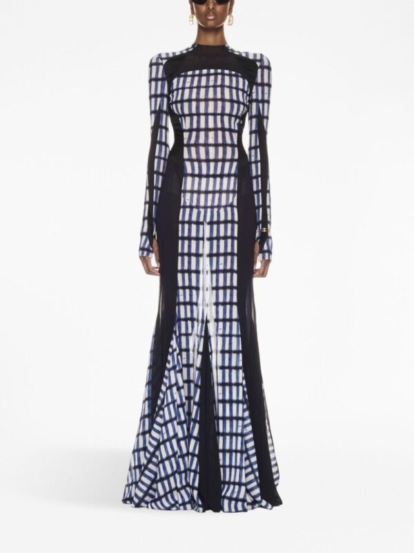 Off-White geometric-print maxi dress - Image 5