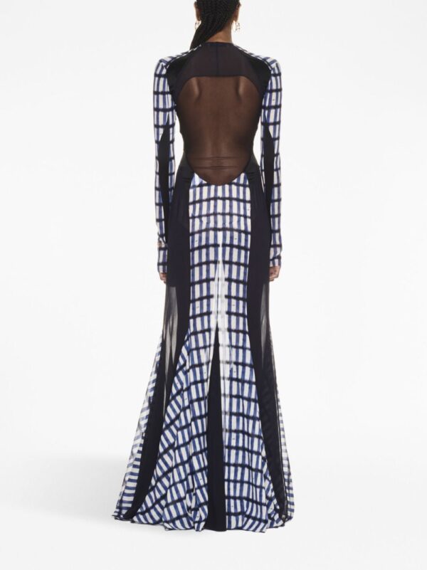 Off-White geometric-print maxi dress - Image 3
