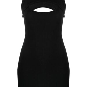 Off-White  Off Stamp ribbed minidress
