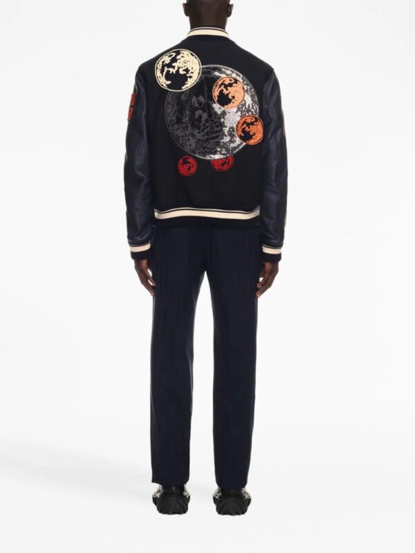 Off-White  patch-detail bomber jacket - Image 4