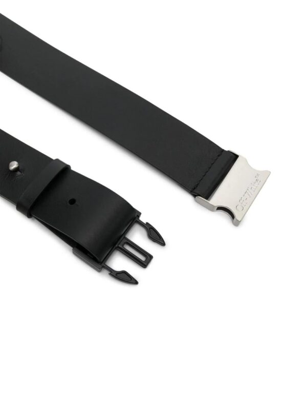 Off-White  Off Tuc logo-engraved leather belt - Image 2