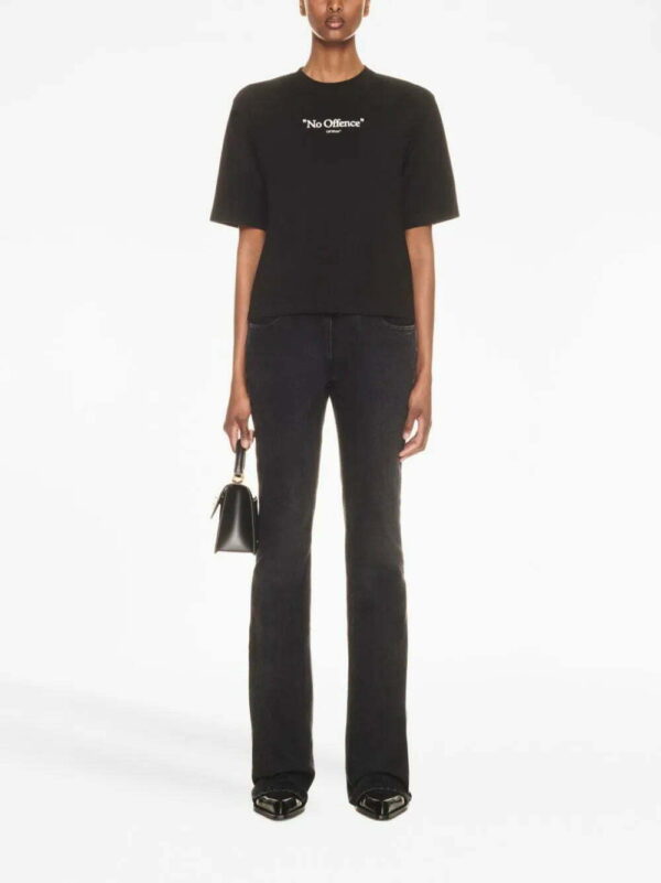 Off-White  slogan-print cotton T-shirt - Image 2